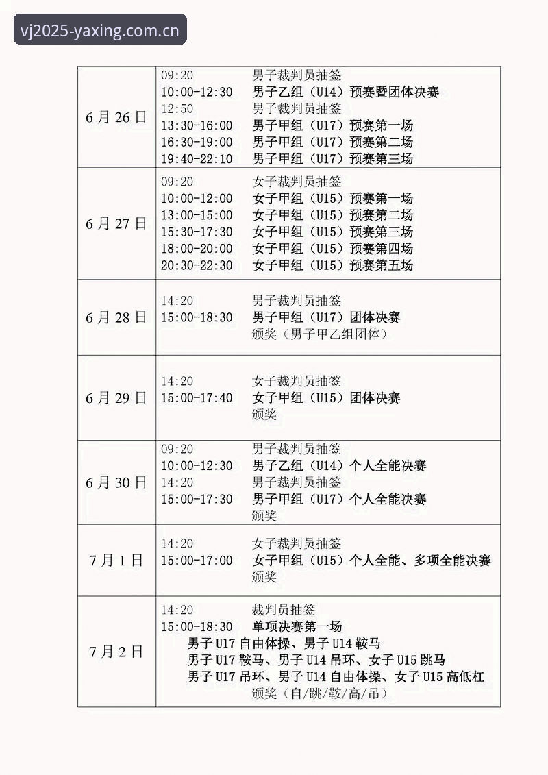 亚星娱乐赛程更新 亚星体育平台赛程更新实操手册:5分钟吃透VJEE2025版新变动